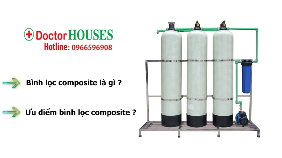 Cột lọc nước composite là gì ? Ưu điểm cột lọc composite ?