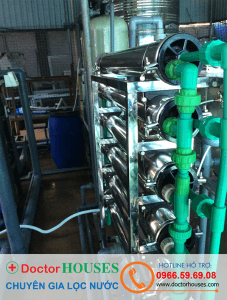 Hệ thống màng lọc RO sản xuất nước tinh khiết