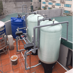 Hệ thống xử lý nước giếng khoan công nghiệp công suất 120m3/ngày đêm