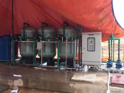 Xử lý nước giếng khoan công nghiệp 150m3/ngày đêm tại Vĩnh Phúc